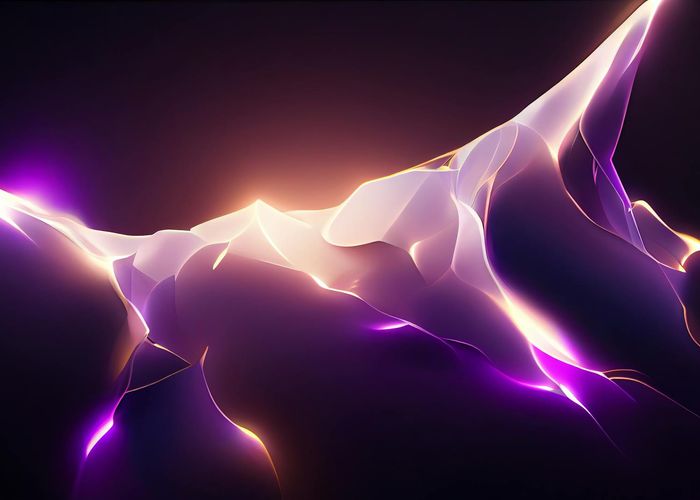 Flowing digital waves of light in dark space