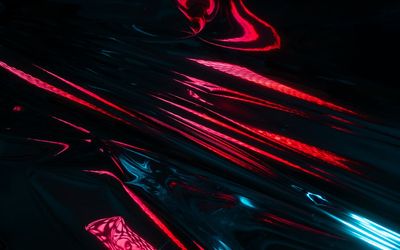 Vibrant neon pulse pattern